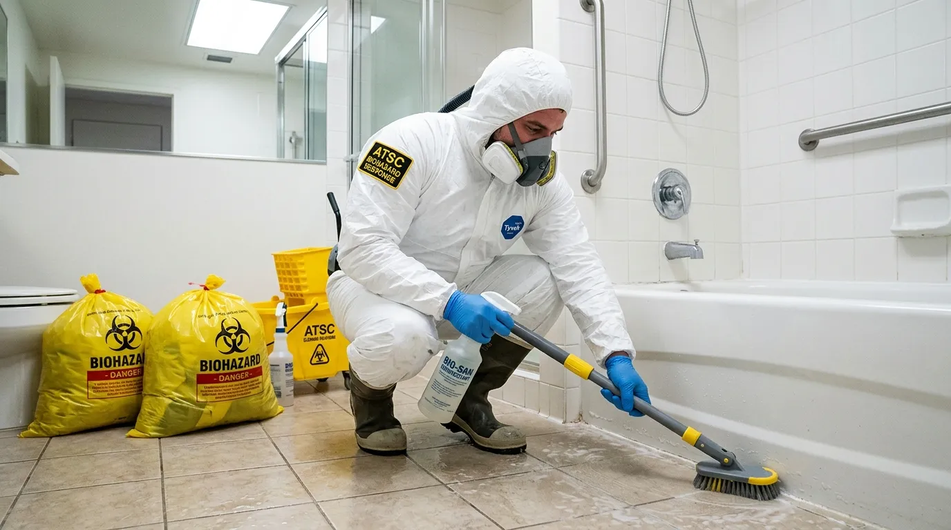 Decontamination equipment deployed for Blood Cleanup in Palm Beach